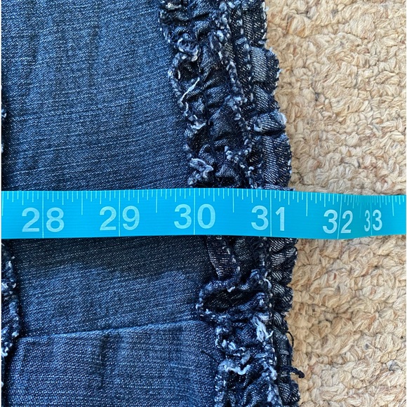 Long, Modest Dark Denim Rockids/ Rock Kids  Skirt - Picture 5 of 6